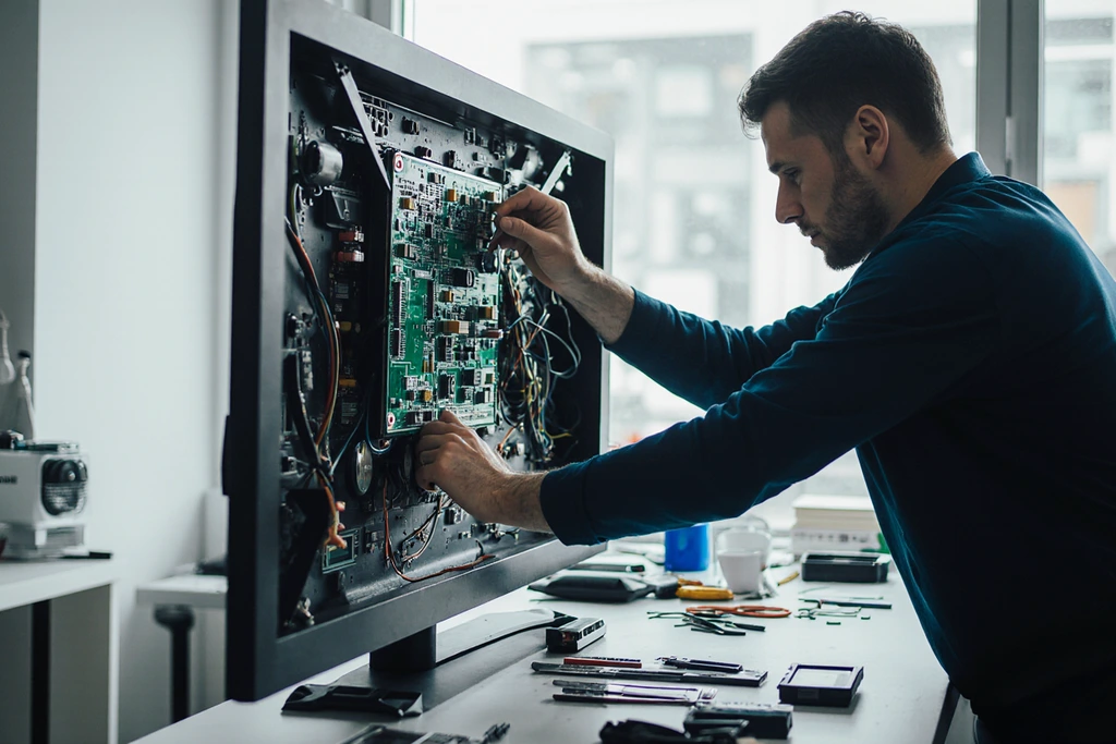 خدمات تعمیر تلویزیون